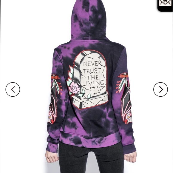 Bat's Roost - Women's Hooded Pullover - Picture 2 of 6